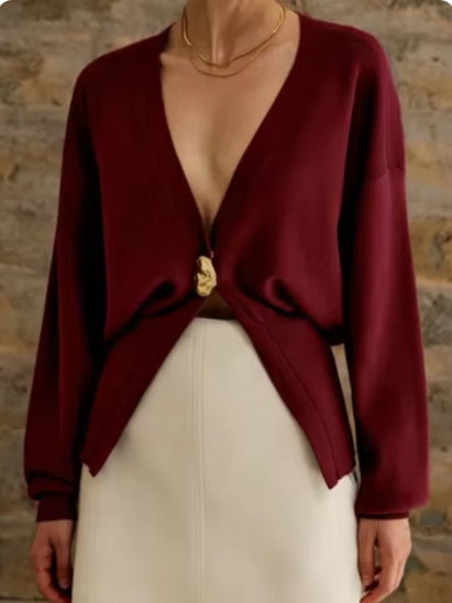 Damen Mode-Strickjacke EB
