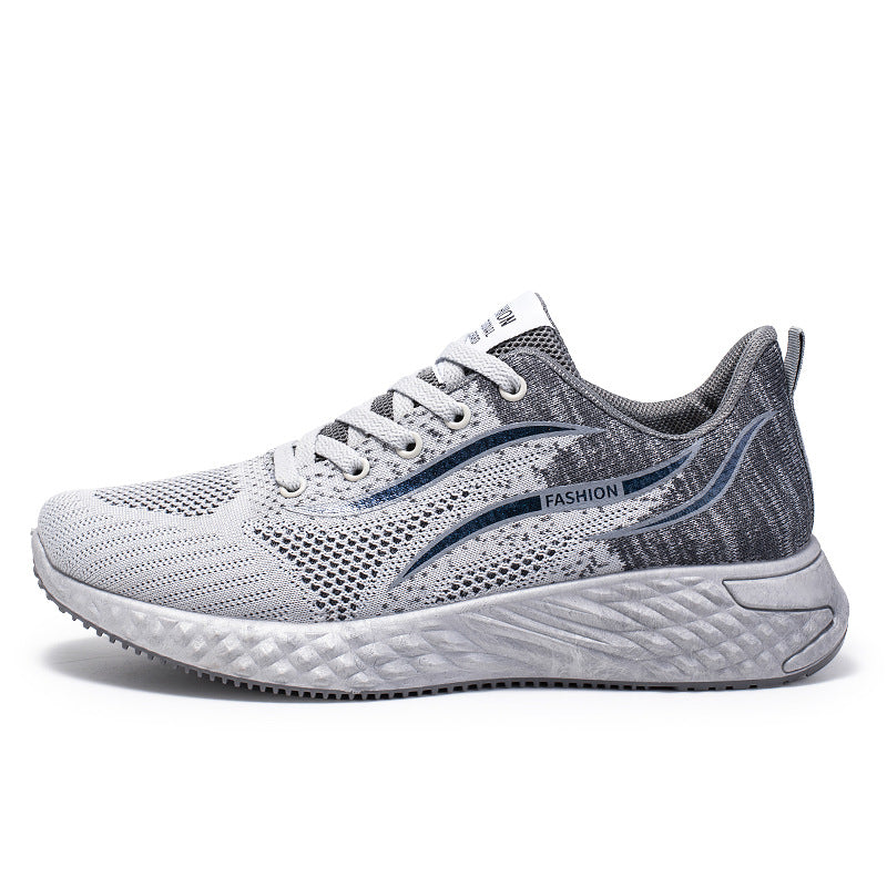 Damen Leichte und atmungsaktive Sportschuhe mit flexiblem Sohlenprofil EB