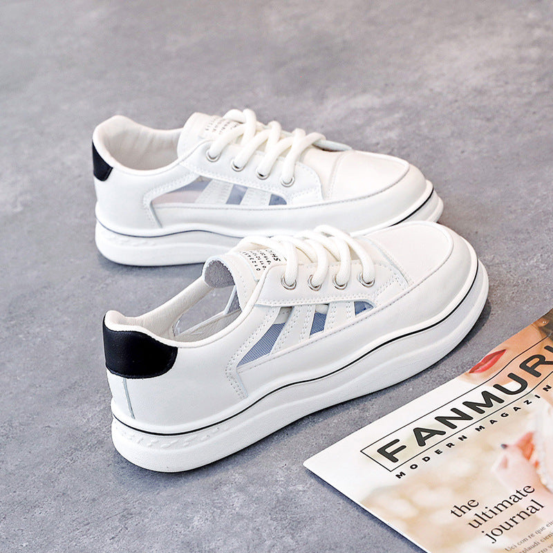 Damen Sneakers mit atmungsaktiven Einsätzen und rutschfester Sohle EB
