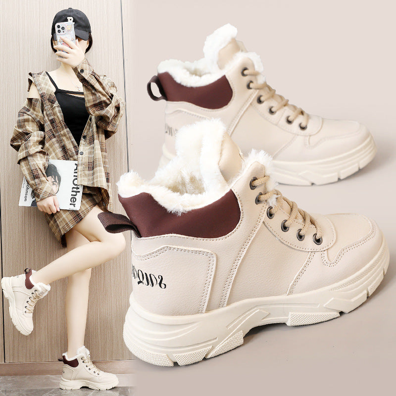 Damen Winterstiefel mit kuscheligem Innenfutter und strapazierfähiger Sohle EB