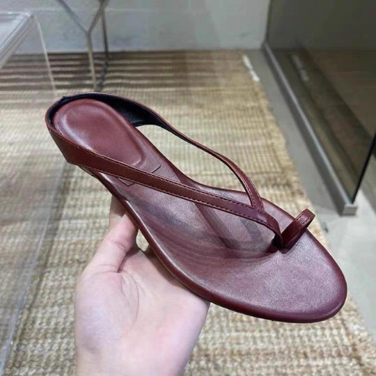 Damen elegante Zehentrenner Sandalen EB