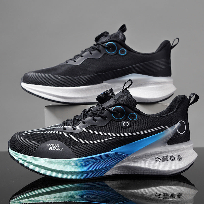 Unisex Performance-Laufschuhe mit Drehverschluss, mehrschichtiger Rebound-Zwischensohle und stabiler TPU-Fersenstütze EB
