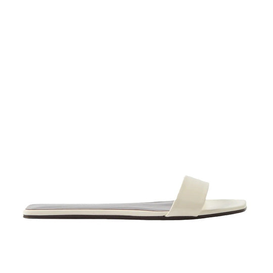 Damen Minimalistische Slides im zeitgenössischen Design mit breiter Riemenfront und bequemer Fußbettgestaltung EB