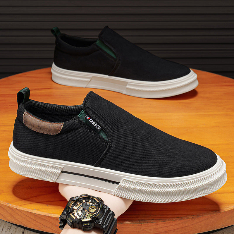 Damen Slip-On Sneakers aus hochwertigen Materialien mit rutschfester Sohle EB