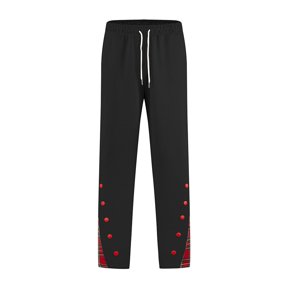 Damen Sportliche Freizeithose mit modischen Akzenten und elastischem Bund EB