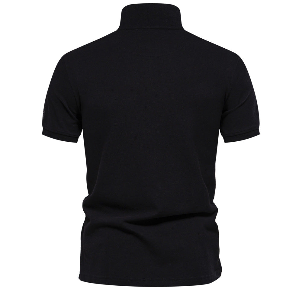 Herren Polo-Shirt mit modernem Design und feiner Struktur EB