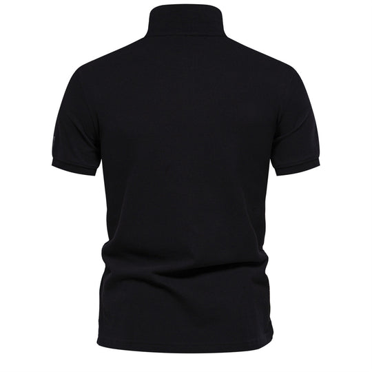 Herren Polo-Shirt mit modernem Design und feiner Struktur EB