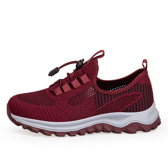 Damen Hochleistungs Fitness-Sneaker mit elastischem Schnellschnürsystem EB
