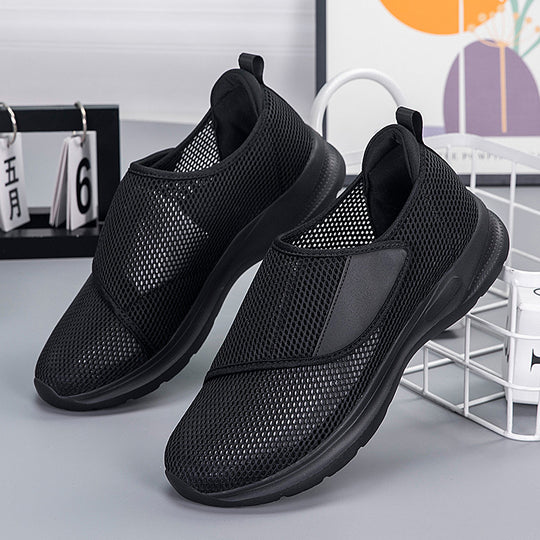 Damen Atmungsaktive Slip-On Sneakers mit flexibler Sohle EB