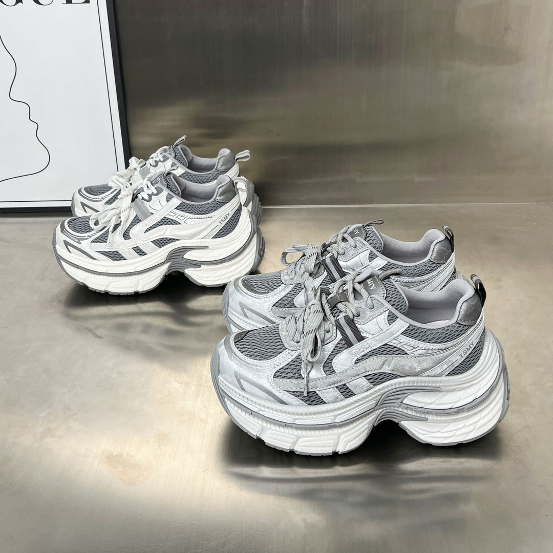 Damen Sportliche Sneakers mit vollständig atmungsaktiver Mesh-Oberfläche und innovativem Dämpfungssystem EB