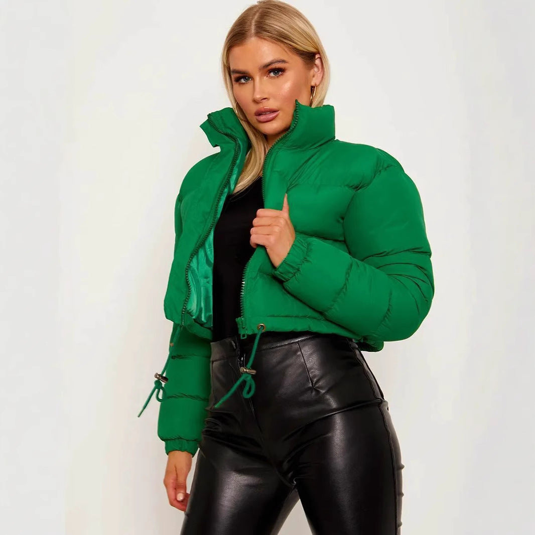 Damen trendige kurze Steppjacke EB