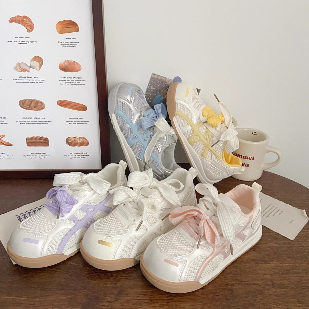 Damen Sneakers mit innovativem Schnürsystem und atmungsaktiver Oberflächenstruktur EB