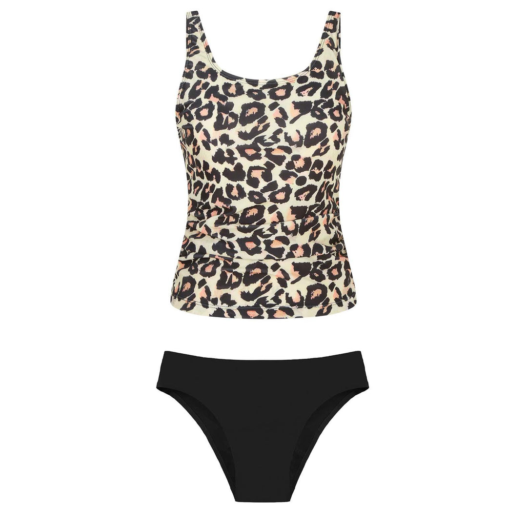 Damen Bikiniset mit floralem Oberteil und klassischem Unterteil EB