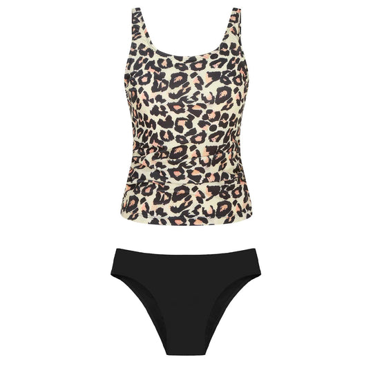 Damen Bikiniset mit floralem Oberteil und klassischem Unterteil EB