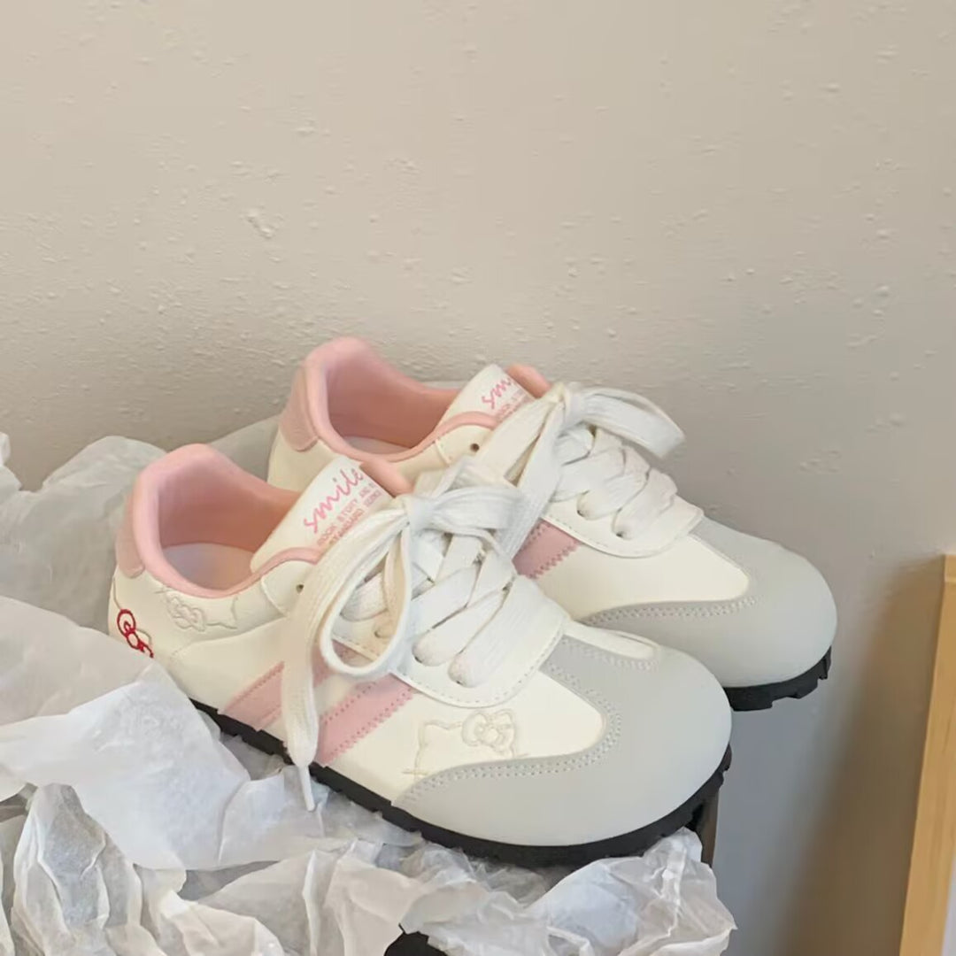 Damen Sportliche Sneakers mit verspieltem Design und atmungsaktivem Material EB