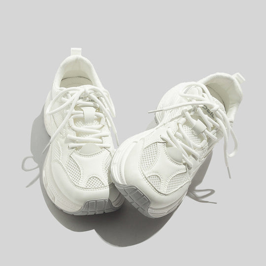 Damen Lauf-Sneaker mit atmungsaktivem Mesh-Obermaterial und stoßdämpfender Sohle EB