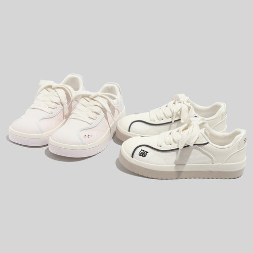 Damen Klassische Sneakers mit zeitlosem Design und komfortabler Sohle EB