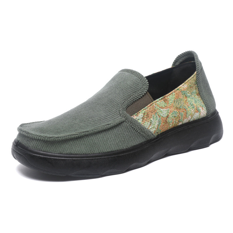 Herren Atmungsaktive Slip-On Freizeitschuhe mit flexibel gestaltetem Sohlenprofil EB