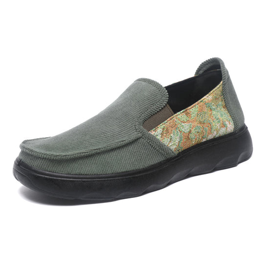 Herren Atmungsaktive Slip-On Freizeitschuhe mit flexibel gestaltetem Sohlenprofil EB