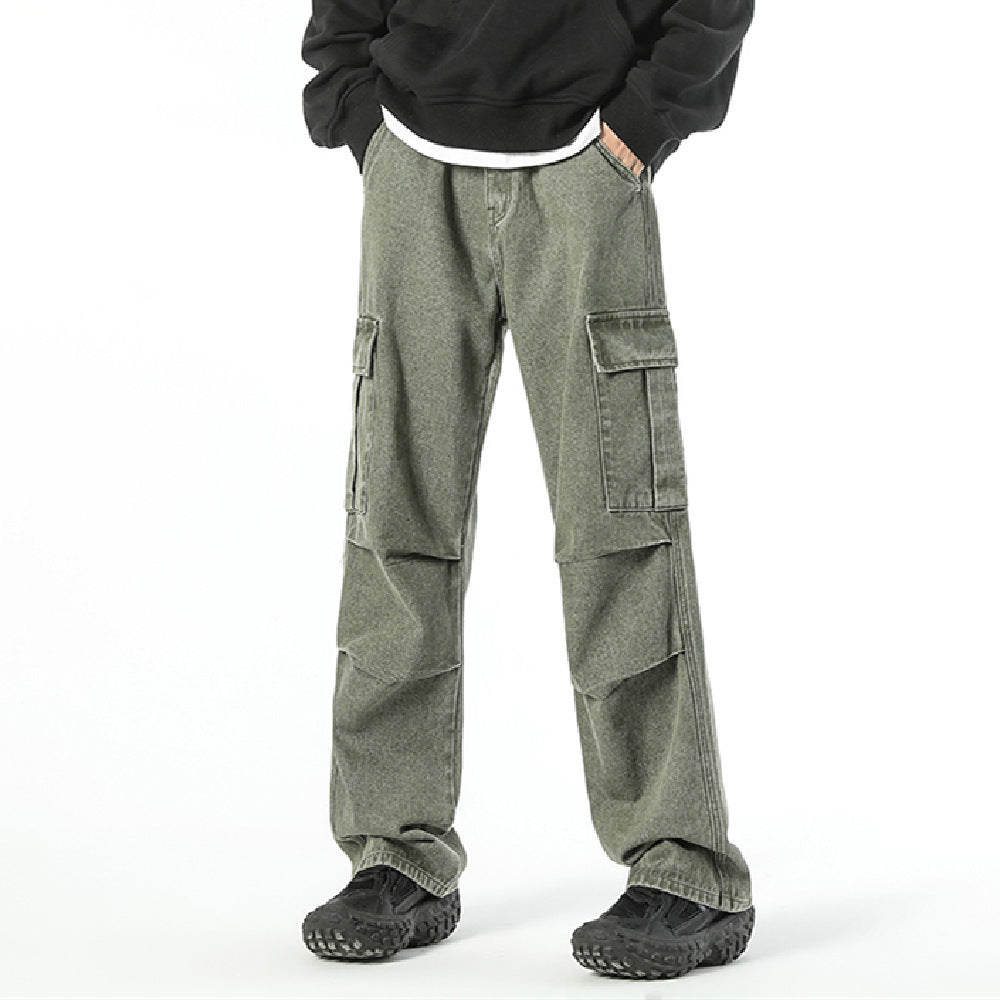 Herren Cargo-Hose mit vielseitigen Taschen und bequemem Schnitt EB