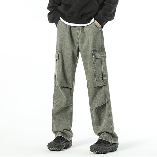 Herren Cargo-Hose mit vielseitigen Taschen und bequemem Schnitt EB