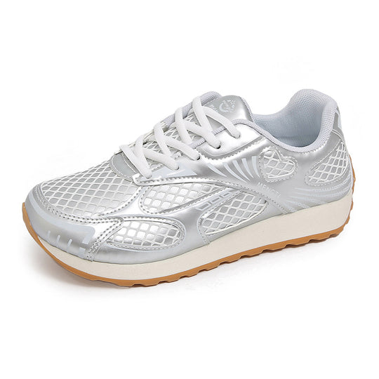 Damen Sportliche Sneaker mit atmungsaktivem Obermaterial und dämpfendem Fußbett EB