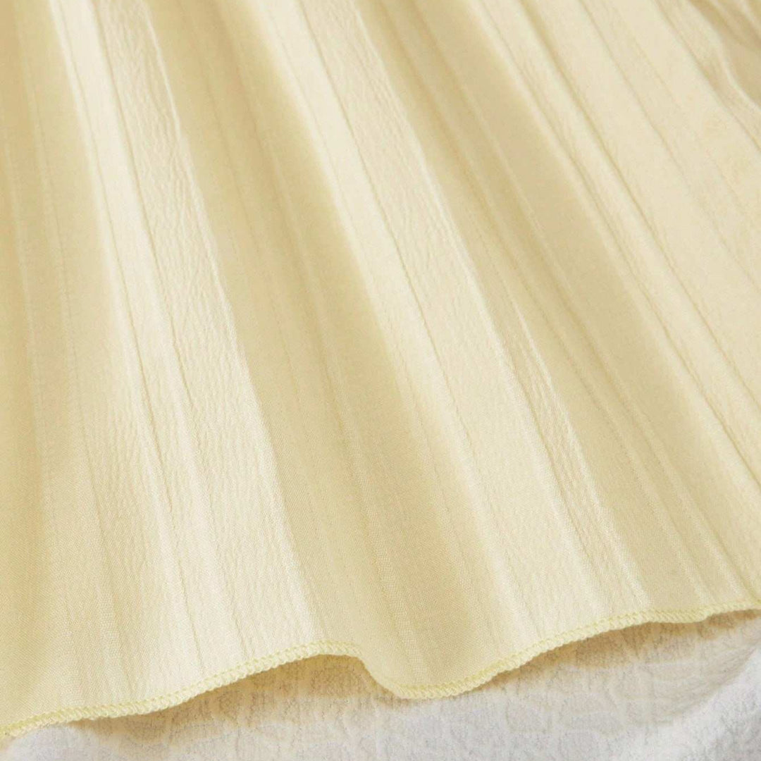 Damen Maxikleid mit zarten Rüschen und verstellbaren Spaghettiträgern EB