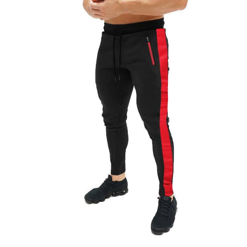 Herren Sportliche Jogginghose mit seitlichen Reißverschlusstaschen EB