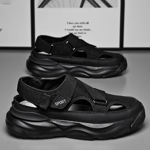 Damen Sportliche Freizeitsandalen mit rutschfester Sohle und atmungsaktivem Obermaterial EB