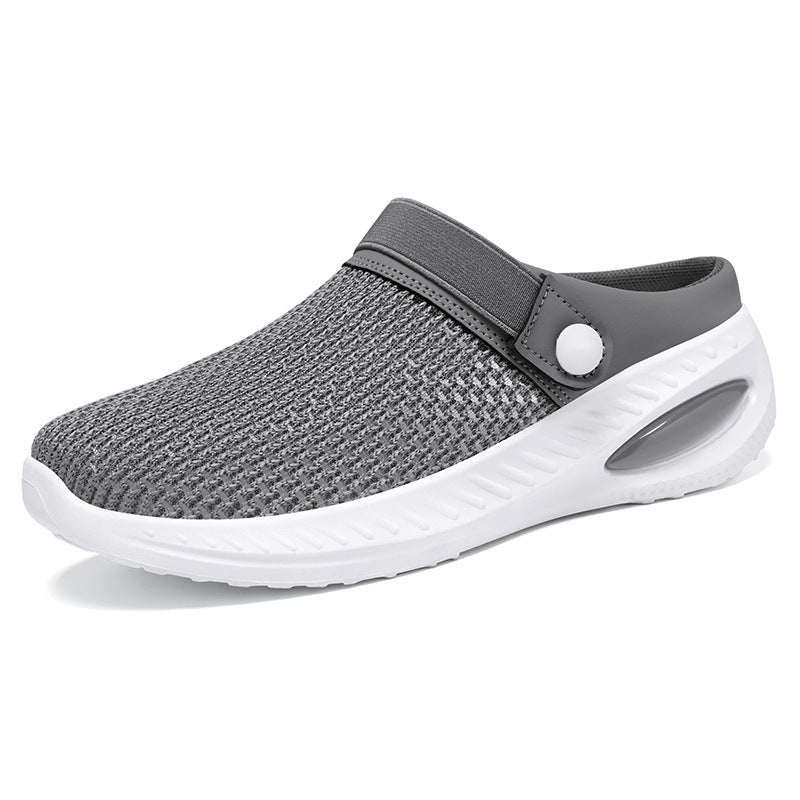 Damen Leichte Clogs mit Atmungsaktivem Obermaterial und Flexiblem Fußbett EB