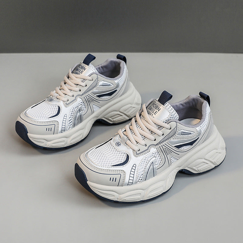 Damen trendige Sneakers mit sportlichem Design und atmungsaktiven Eigenschaften EB