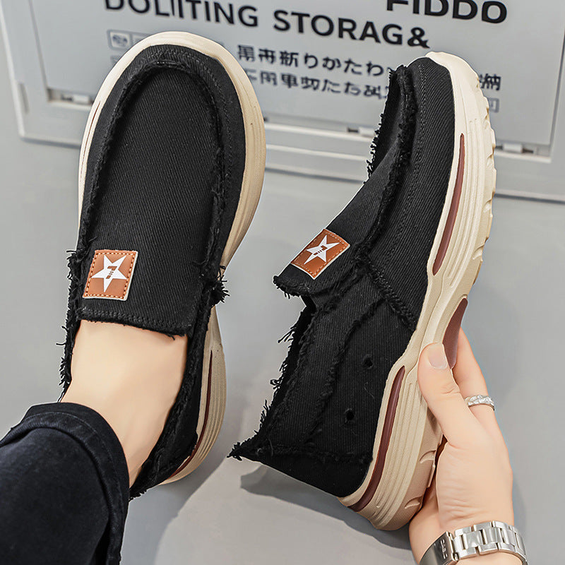 Damen Bequeme Slip-On Sneakers mit robustem Obermaterial EB