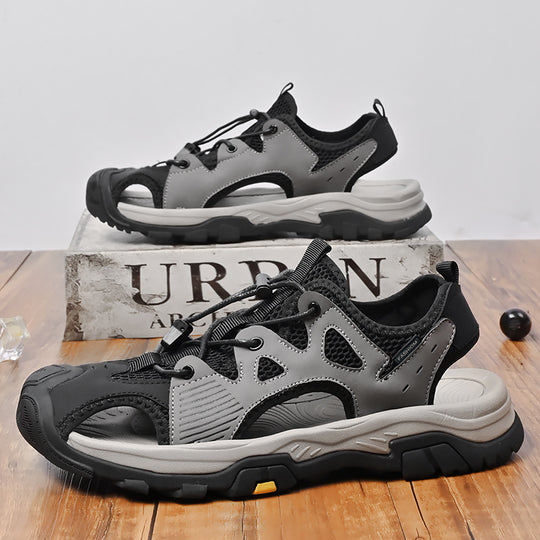 Damen Atmungsaktive Trekking Sandalen mit rutschfester Sohle EB