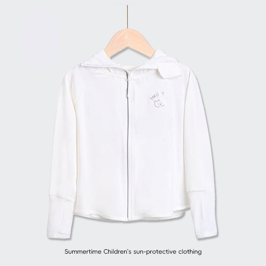 Damen UV-Schutzjacke mit Kapuze und weichem Material EB