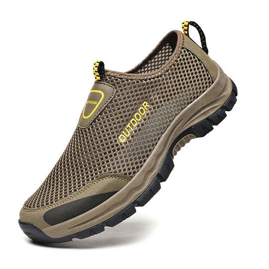 Damen Atmungsaktive Outdoor-Sneakers mit rutschfester Sohle und flexibler Lauftechnik EB