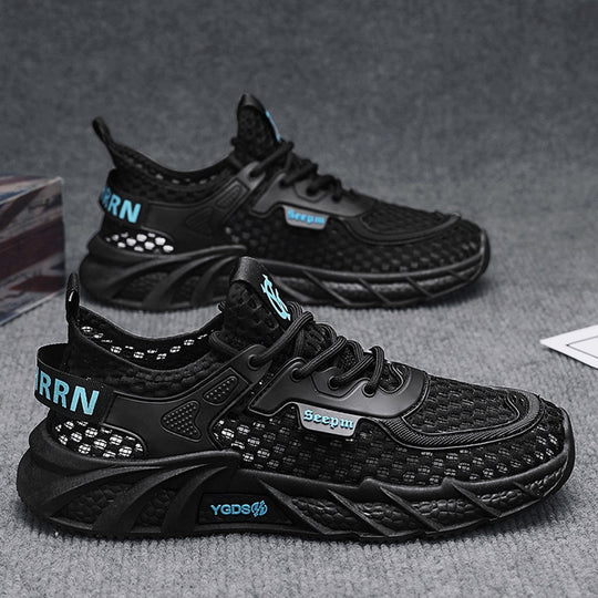 Damen Bequeme und atmungsaktive Sneakers mit innovativer Mesh-Oberfläche EB