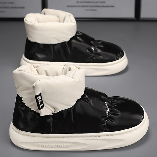 Damen warme Isolier-Schuhe mit hochwertiger Polsterung und rutschfester Sohle EB