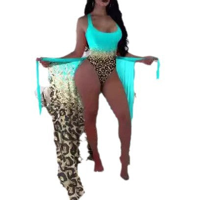 Damen Badeanzug mit schickem Kaftan EB