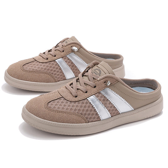 Damen Bequeme Freizeit-Sneaker mit atmungsaktivem Obermaterial und rutschfester Sohle EB
