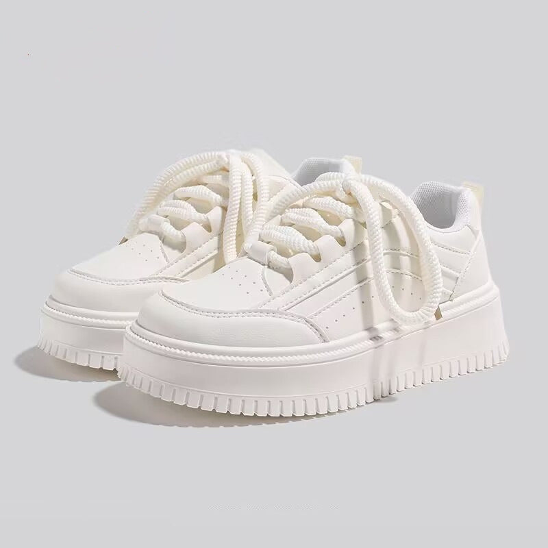 Damen Sneakers mit innovativer Plattformsohle und atmungsaktivem Obermaterial EB