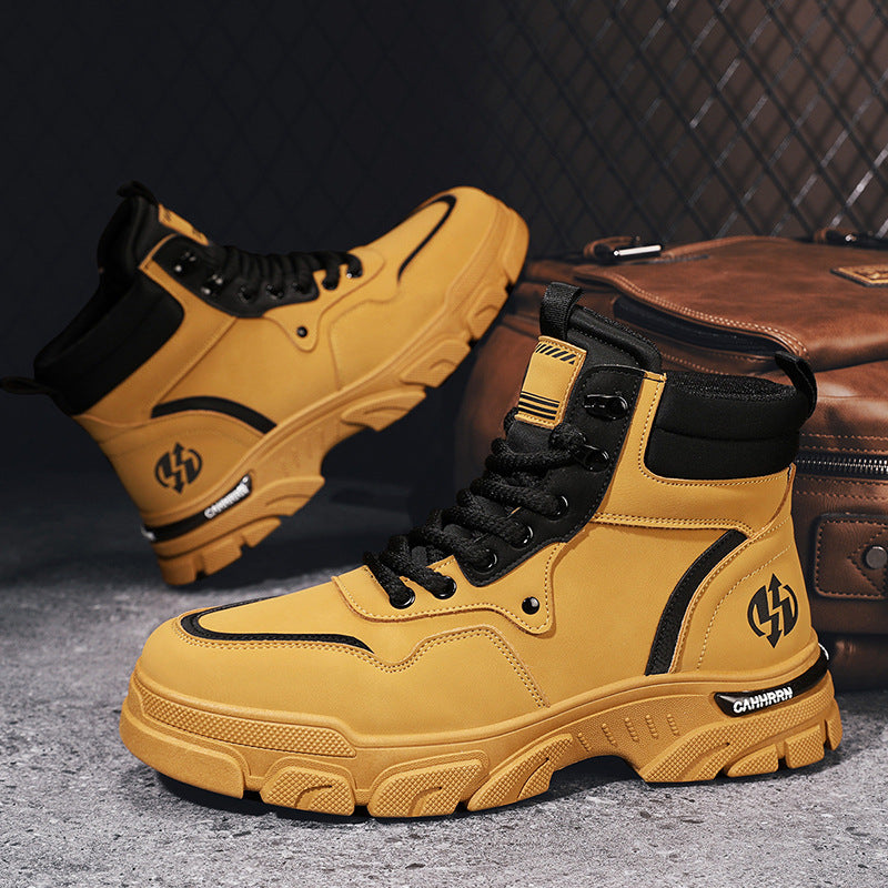 Damen Elegante und robuste High-Top Sneakers mit rutschfester Sohle und atmungsaktivem Obermaterial EB