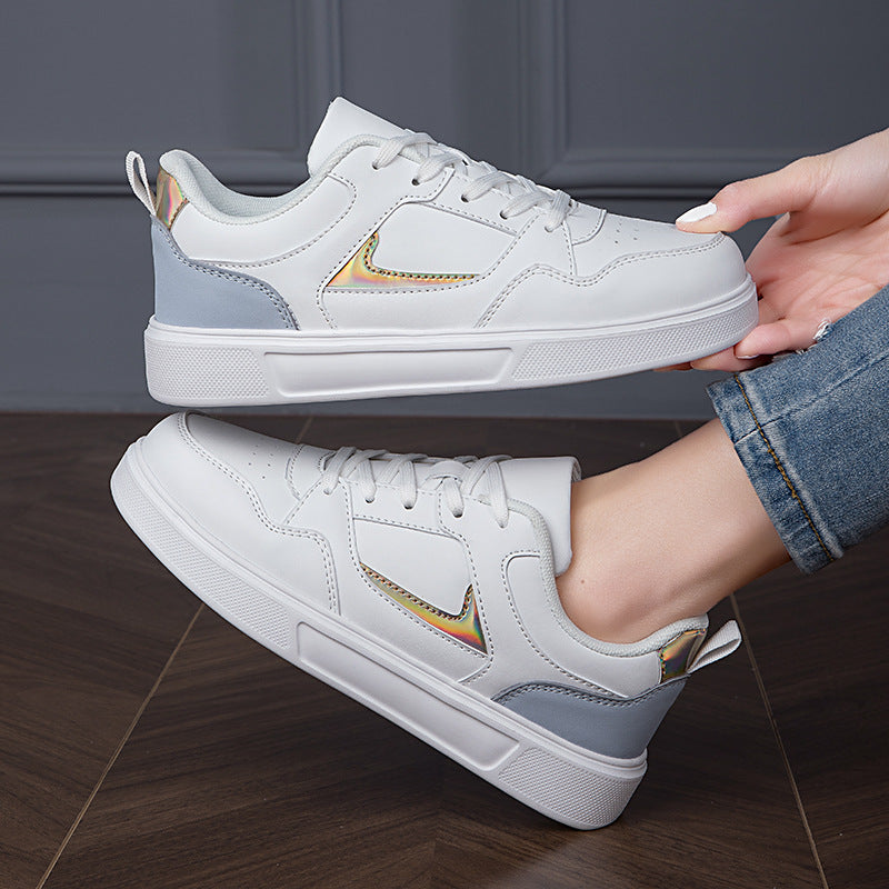 Damen Sportliche Sneakers mit eleganter Akzentfarbe EB