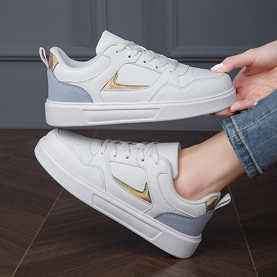 Damen Sportliche Sneakers mit eleganter Akzentfarbe EB