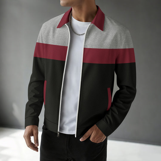 Herren sporty und stylische Jacke mit modischem Design EB
