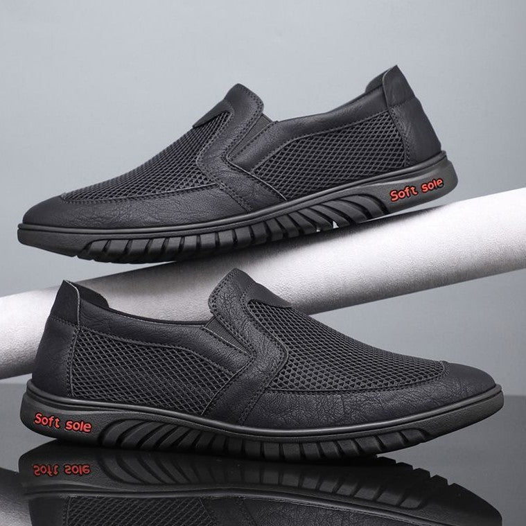 Herren atmungsaktive Slip-On Schuhe EB