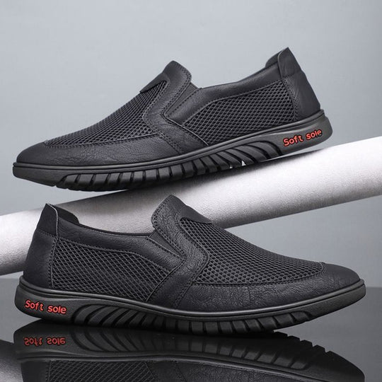 Herren atmungsaktive Slip-On Schuhe EB