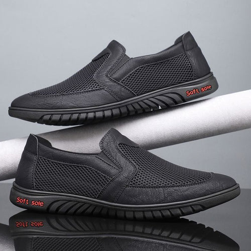 Herren atmungsaktive Slip-On Schuhe EB
