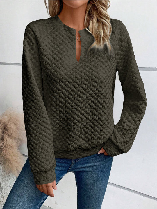 Damen Quilted Pullover EB