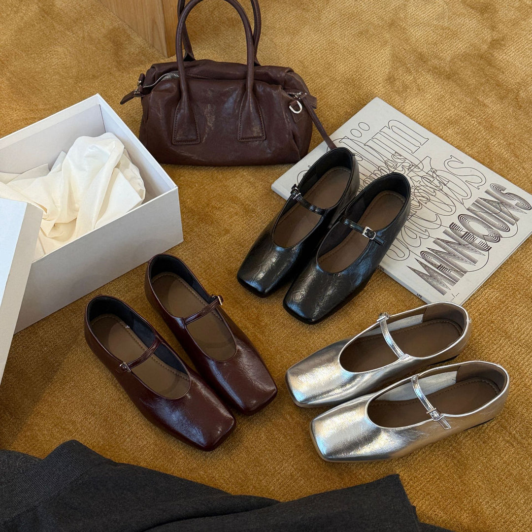 Damen Elegante Slingback Ballerinas EB