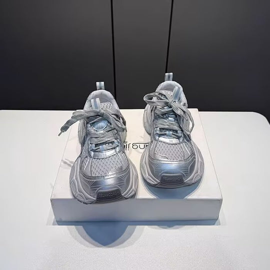 Damen Sportliche Lauf-Sneaker mit atmungsaktivem Obermaterial und komfortabler Dämpfung EB